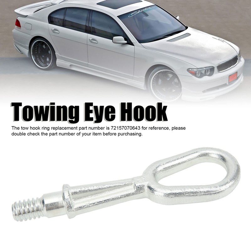 Towing Eye Hook 72157070643 Towing Eye Hinge Hook Replacement for