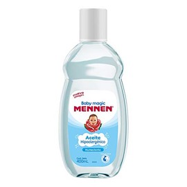 Mennen Aceite para Bebé Baby Magic Hipoalergénico 400 ml. Ayuda a Evitar las Rozaduras y Humecta la Piel de tu Bebé, Dejándola Hidratada. Protección Delicada y Limpia Suavemente la Piel