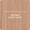 General Finishes Water Based Wood Stain, 1 Pint, Natural