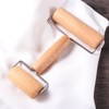 LHKJ Rolling Pin Small Wooden Rolling Pin with Handles, Perfect