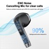Bluetooth Headphones, Wireless Bluetooth 5.4 In-Ear Headphones with 4 ENC