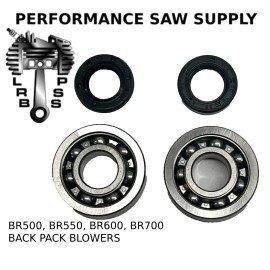 For STIHL CRANKSHAFT BEARINGS & SEALS FITS STIHL BR500 BR550 BR600 BR700 BLOWERS
