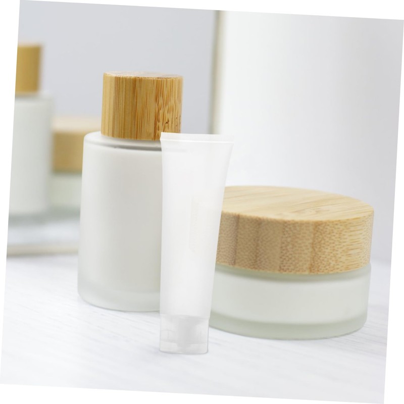 FRCOLOR Empty Travel Bottles Leakproof Refillable Plastic Travel Containers for