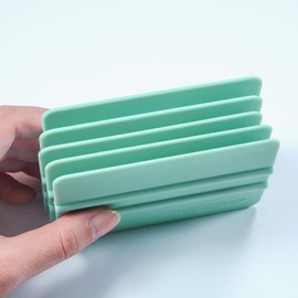 TECKWRAP Mint Felt Squeegee for Vinyl 2pcs, Wallpaper Smoothing Tool & Vinyl Scraper, Craft Squeegee for Decals, Stickers, Contact Paper, Tint & Laminating Sheets Projects