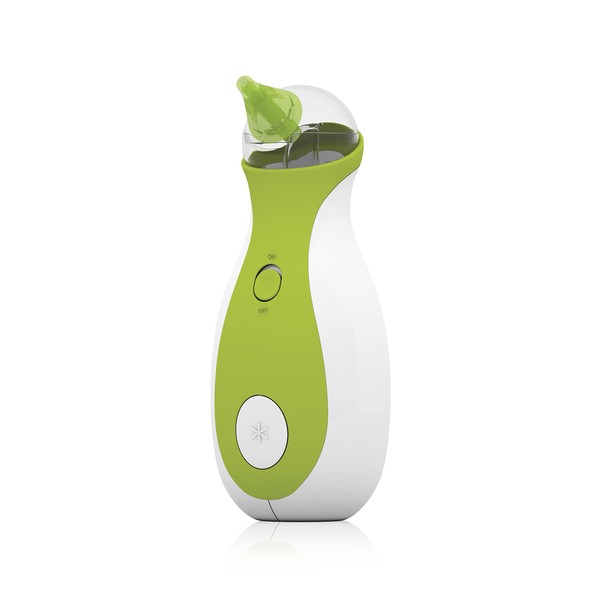 Nosiboo Go Baby Electric Nasal Aspirator/Nose Sucker - Portable, Battery-Operated Nose Cleaner - UPT Powered Nose Suction