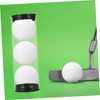 Parliky 4pcs Golf Ball Storage Tube Golfs Display Case Compact