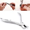 Cortaúñas para uñas gruesas y uñas encarnadas, 12 cm, resistente,