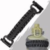Iron Infidel Paracord Handle for Battle Bottle (Solid, Black)
