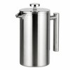 French Press Coffee Maker for Home and Office - Double-Wall