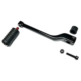 Ultra Black Heel Toe Road Shifter Lever Electra 1984-2023 Harley Limited Touring Street Motorcycle Glide S TK Trike Foot CVO Shift Classic Shaft 33600345 Davidson Mounting Hardware King Shifting FLH