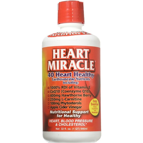 Century Systems Heart Miracle 40 Heart Healthy Cardiovascular Nutrients 32