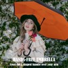 Wxjiahetai Inverted Reverse Umbrella with C-shaped Handle Windproof Upside Down