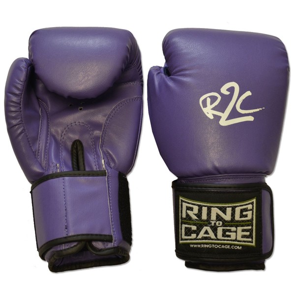 Ring to Cage Women's Classic Boxing Gloves 12oz (Large Hand Size) for Muay Thai, MMA, Kickboxing, Boxing, Cardio Boxing