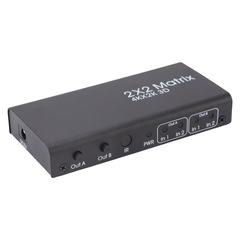 HD Multimedia Interface Switcher 2 in 2 Out 4K 30Hz