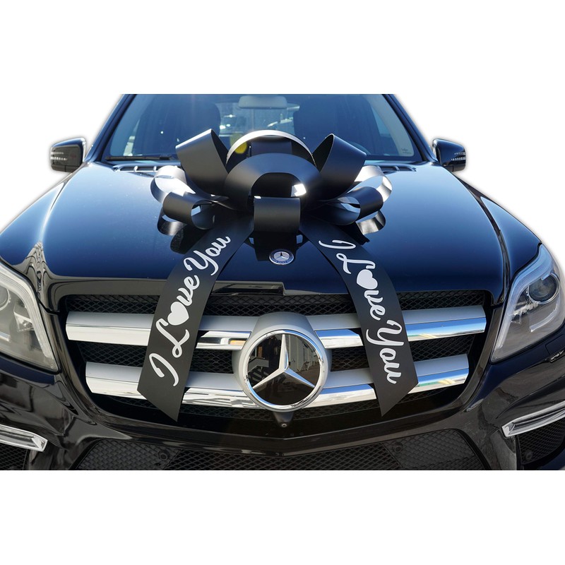 CarBowz Big Car Bow, I Love You, Giant 30" Bow,