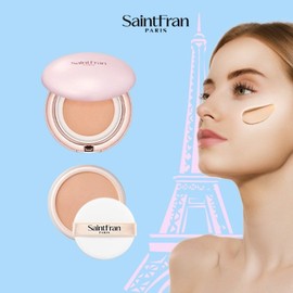 최신상 세인트프랑 스킨트리트먼트 쿠션 (본품1+리필1) Latest Saintfran Skin Treatment Cushion (1 Original + 1 Refill)