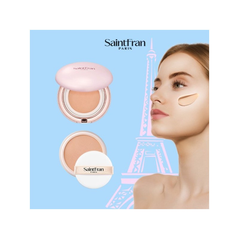 최신상 세인트프랑 스킨트리트먼트 쿠션 (본품1+리필1) Latest Saintfran Skin Treatment Cushion