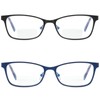Bifocal Reading Glasses Women Blue Light Blocking With Clear Top