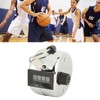 5 Pcs Clicker Counter 4 Digit Metal Case Accurate Hand