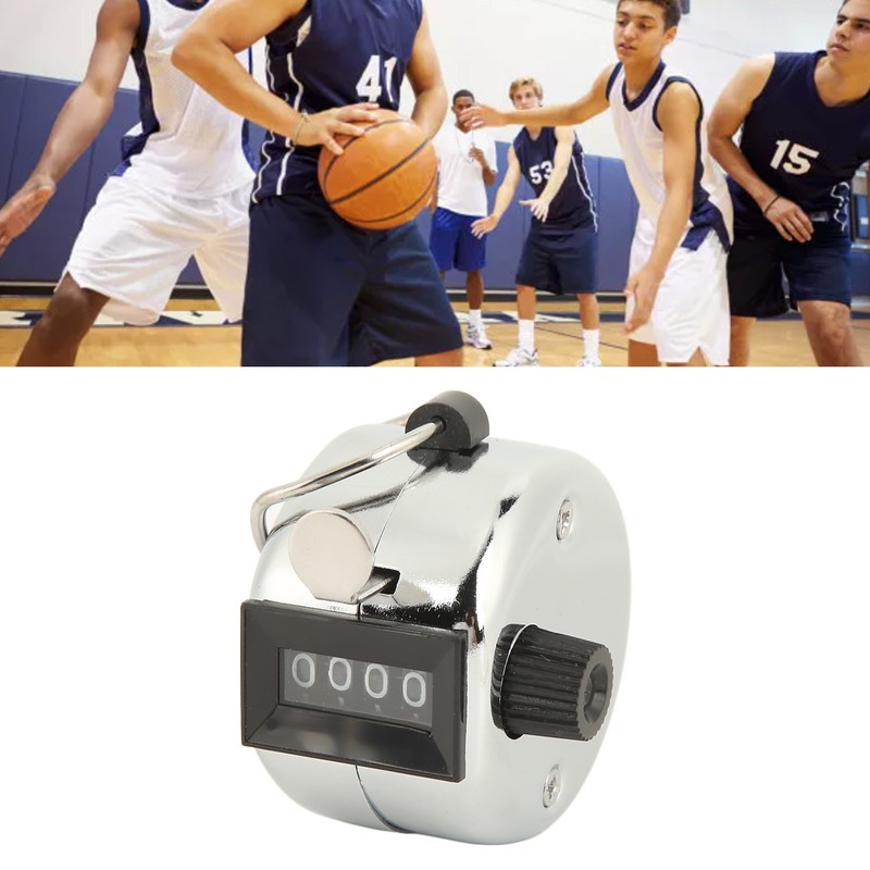 5 Pcs Clicker Counter 4 Digit Metal Case Accurate Hand
