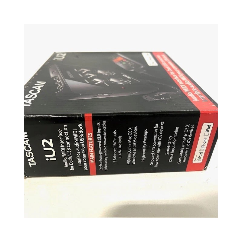 Tascam iU2 Audio/MIDI Interface for IOS products