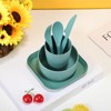 Kitchen Utensils 1 Set Serving Utensils Dinner Dishes Wheat Straw