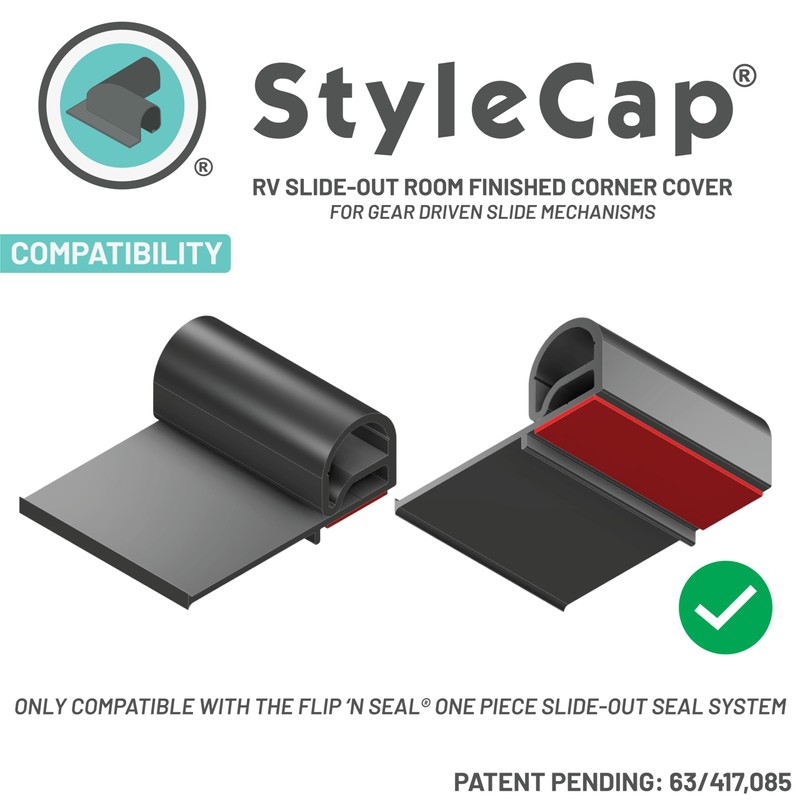 Flip 'N Seal StyleCap® 2006544 (34771) for use with Gear