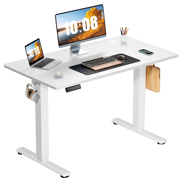 Sweetcrispy Electric Standing Desk Adjustable Height, 40x24 Inch Sit Stand