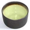 Matcha Bowl/Matcha Tea Bowl 500 ml Anthracite / Green, Crackle