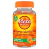 Metamucil Fibre Supplement Gummies, No Sugar Added, Orange Flavour, Prebiotic,