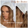 Head Scarf Headband for Women’s Hair hair - White Bandanas