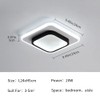 DELIPOP DELIPOP Modern LED Ceiling Light, 21W 2350LM Acrylic Square