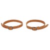 Gusti Philippe T. Leather Bag Holder Pannier Rack with Leather
