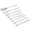 Norpro 8-Piece Stainless Steel Measuring Spoon Set, One Size, Metallic