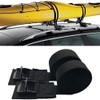 Tiardey 1 pair Black 10ft Tie Down Straps, Surfboard Canoe
