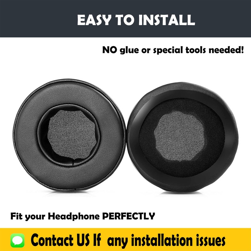 HTINDUSTRY Replacement Ear Pads Compatible with Sivga SV005 Soft Protein