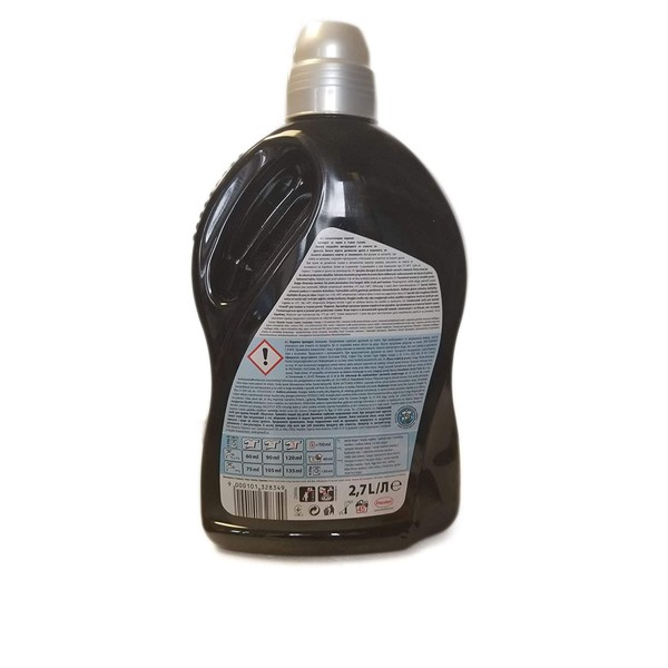 Perwoll Renew Black & Fiber Liquid Laundry Detergent - Advanced Effect (Black, 2.7 Liters, 45 Loads)