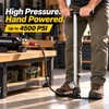 4500 PSI 3-Stage High Pressure Hand Pump with Gauge, 19.7