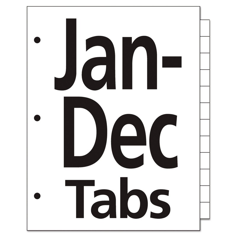 Avery Ready Index Table of Content Dividers for Laser/Inkjet Printers,