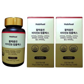 Wisely Habitual Vitamin B Complex 1300mg 120 tablets 4 months / 와이즐리 해비추얼 비타민B 콤플렉스1300mg 120정 4개월