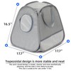 XingYunEr Collapsible Portable Cat Litter Box Standard for Travel Light