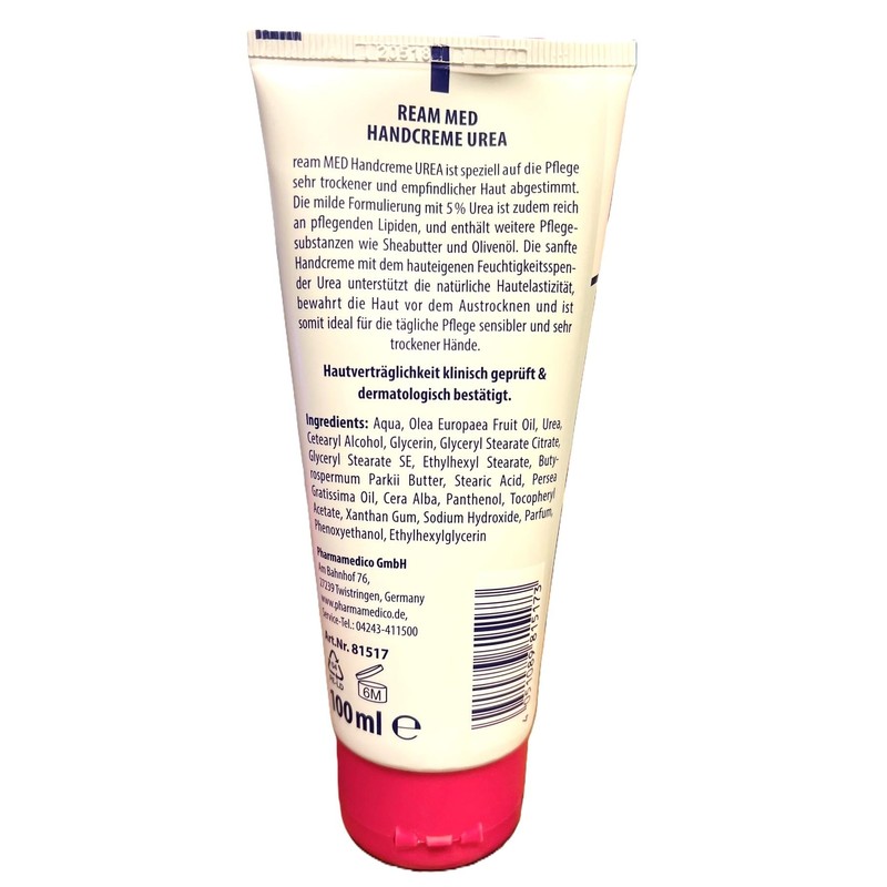 ReAm Med Hand Cream Urea 5% Shea Butter Olive Oil
