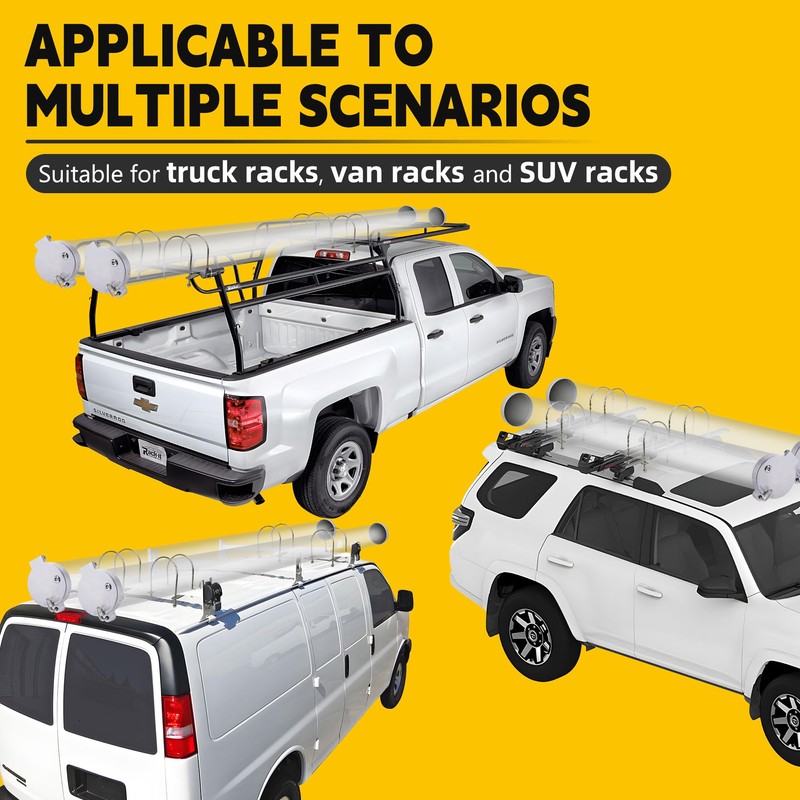 TENGBASE Conduit Carrier Kit for 6 Inch PVC Pipe, Universal