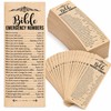 Bible Verse Bookmarks for Reading & Gifts – 50-Piece Emergency