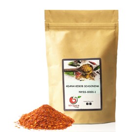 NY SPICE SHOP Adana Kabab Spice Seasoning Herb - 3 lbs. (Pound) Mix All Natural Premium Mediterranean Blends - Kebab Seasonings - No Preservatives - For BBQ Grilling or Baskets (Kabob) - Spice Blend