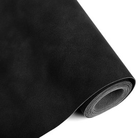otoez Suede Headliner Fabric with Foam Backing Material 60" x 72" Automotive/Home Micro-Suede Headliner Material for Car RV Boat Interior Replacement Repair DIY, Black