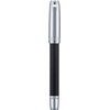 Jinhao 92 Pluma estilográfica negra plateada, punta media, metal sólido