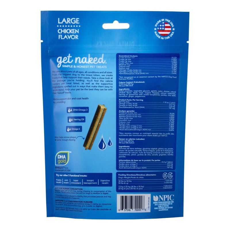 Get Naked Grain Free 1 Pouch 6.6 Oz Skin &