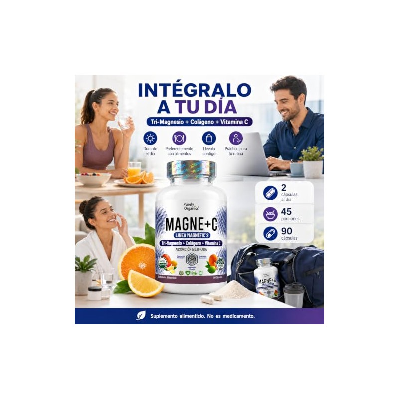 Magnesio Complex Peptidos Colageno Hidrolizado Vitamina Formula Tipos Glicinato Gluconato