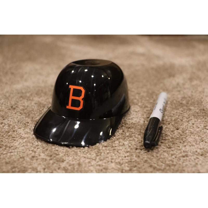 1963 Baltimore Orioles "B" Custom Stadium Ice Cream Helmet Sundae